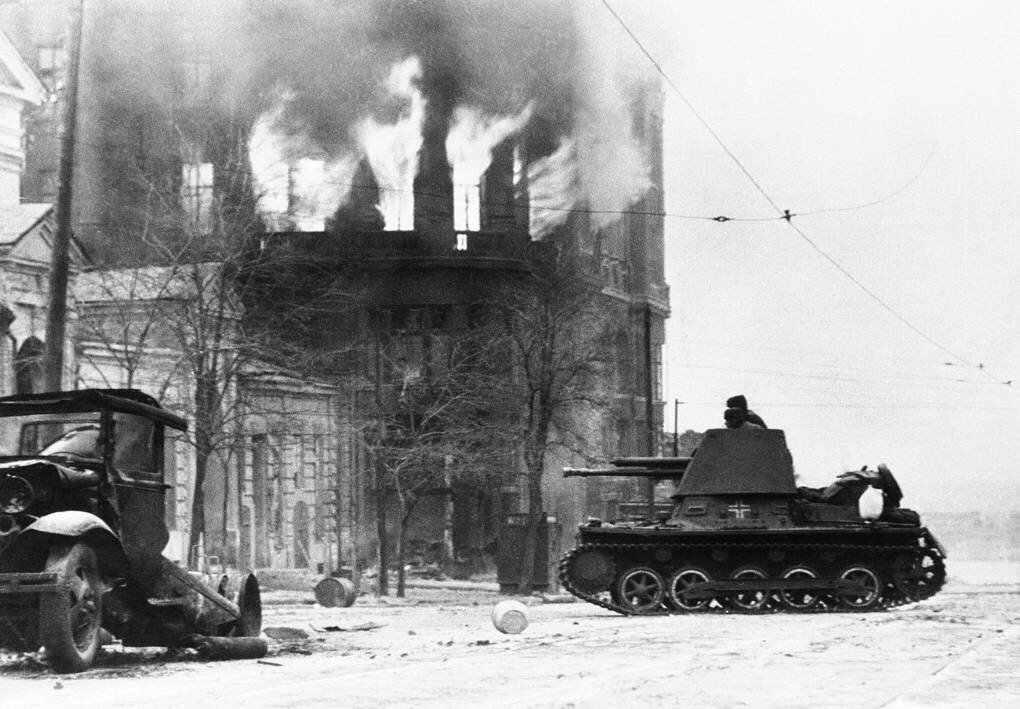 Уличные бои в Ростове-на-Дону в ноябре 1941 года