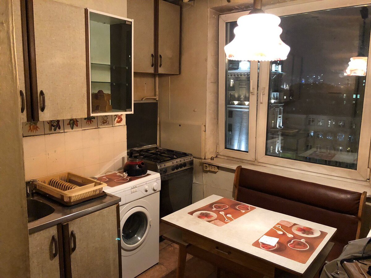 кухня до, во время и после ремонта — листайте слайдер :-) 