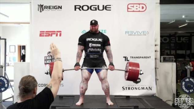 Подъем 501 кг Хафтором Бьёрнссоном. Яндекс.Картинки