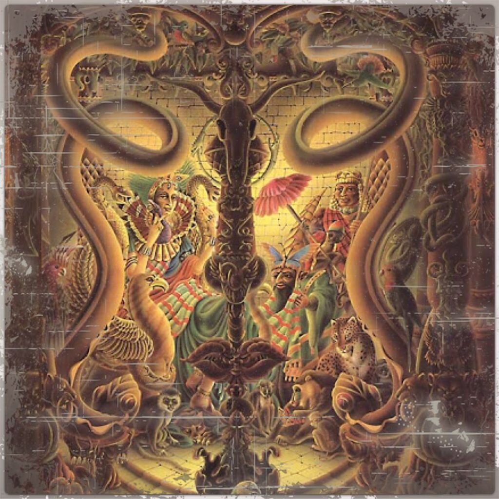 В индуистской и буддийской мифологии наги, наполовину люди, наполовину змеи, представляются сильными, хорошо сложенными полубогами.-2