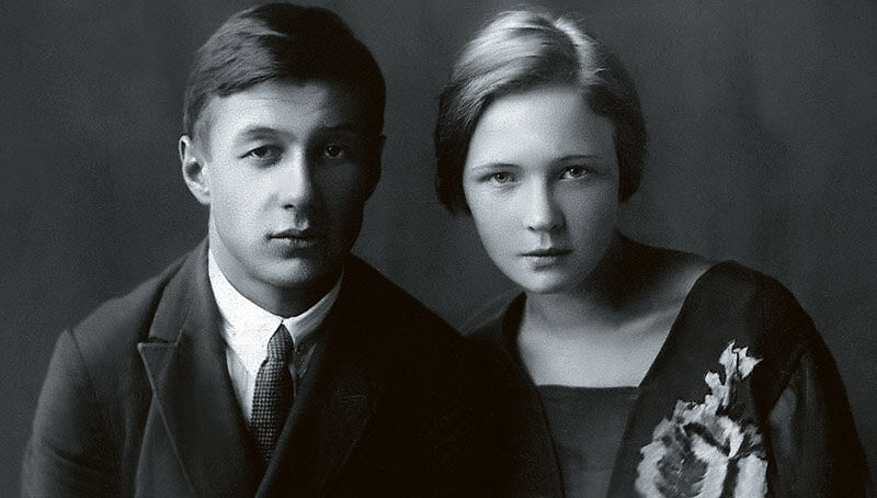 Борис Корнилов и Ольга Берггольц