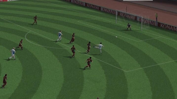 Тот самый PES 6, скрин из интернета