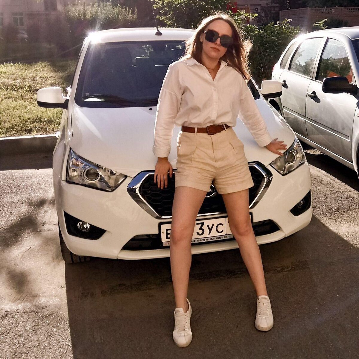 Шорты из льна на лето