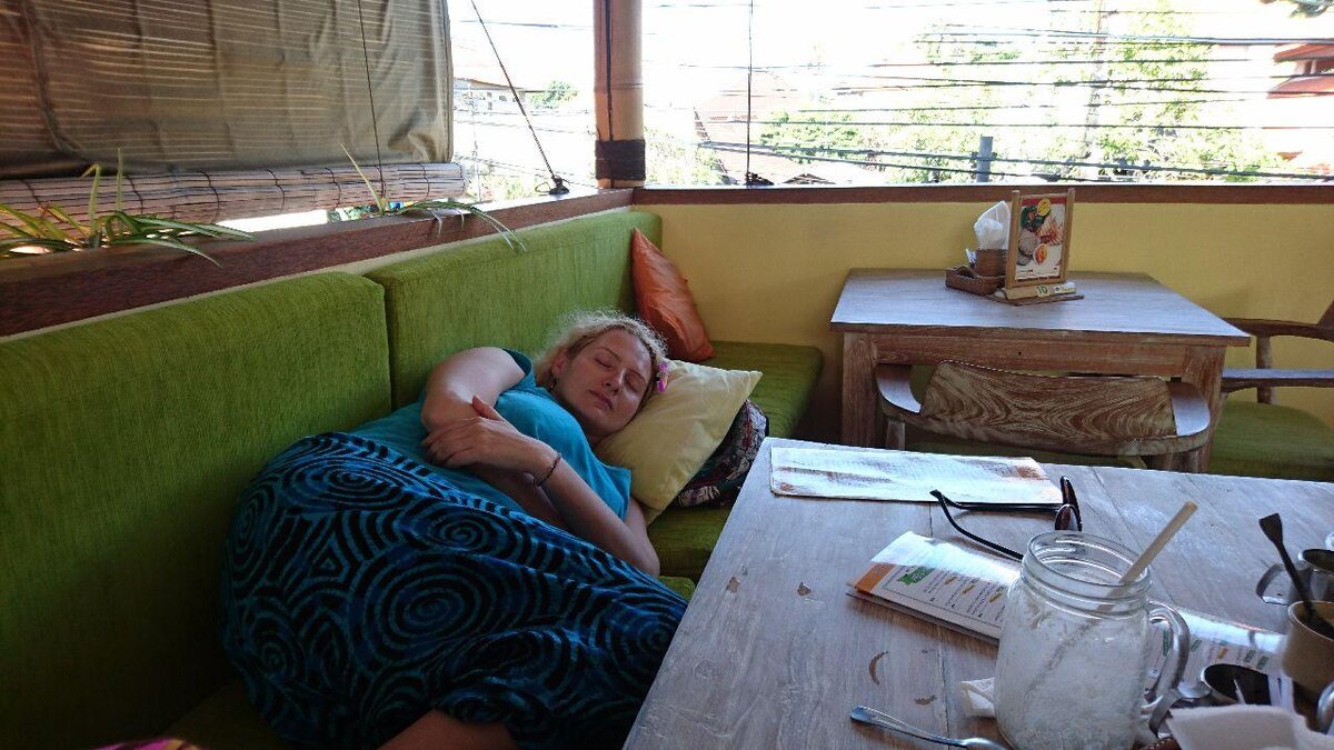 уснула после обеда