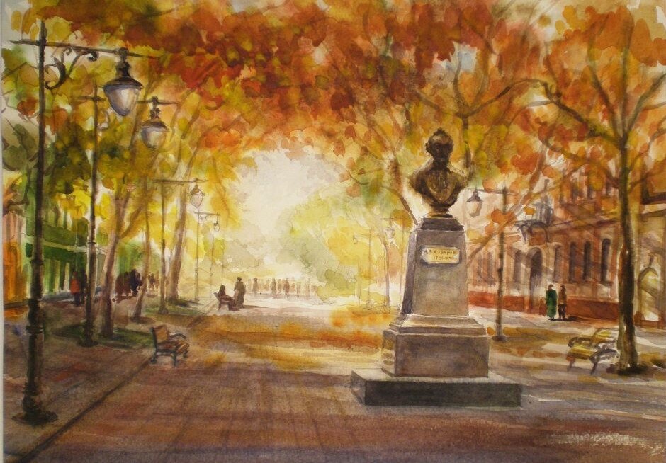 Херсон, улица Суворова. 