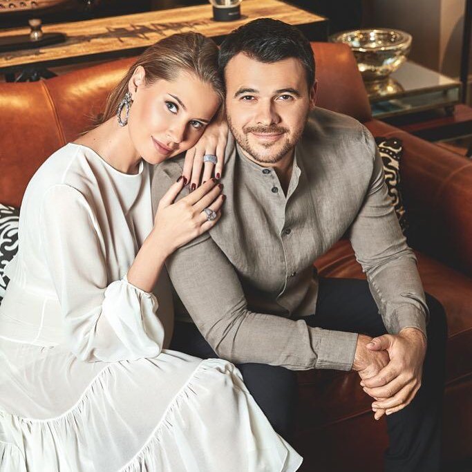 Когда ничто еще не предвещало… Эмин и Алена Гаврилова, фото из инстаграм.