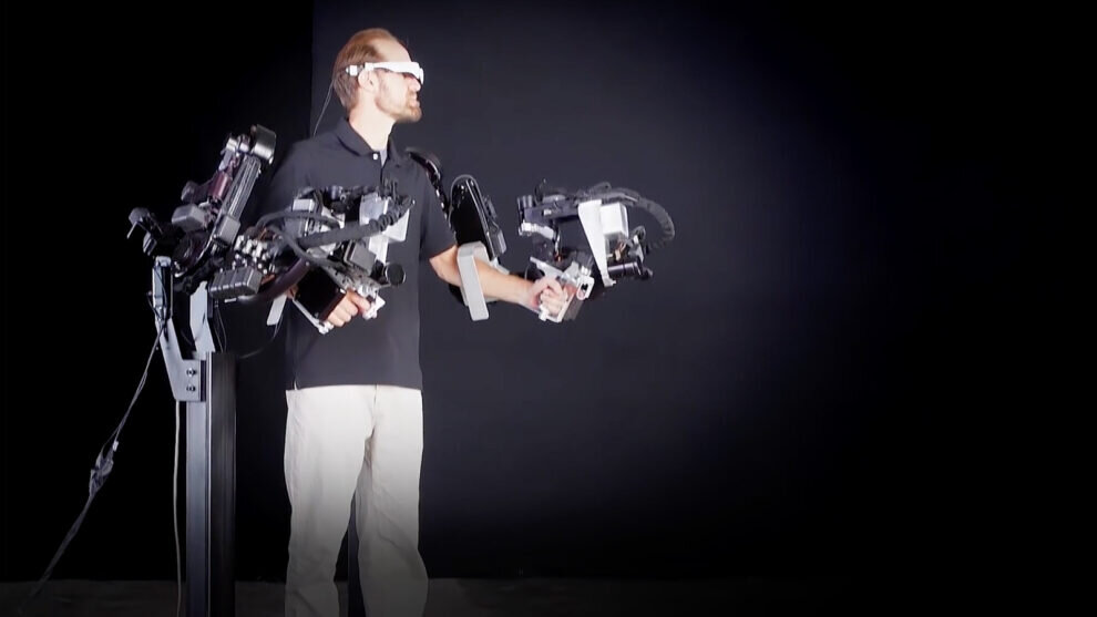 Робот из экзоскелета.