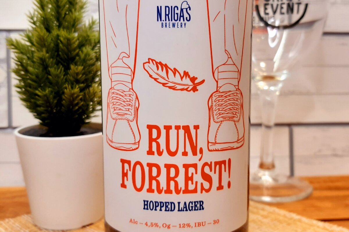 New Riga's - Run! Forrest Hopped Lager