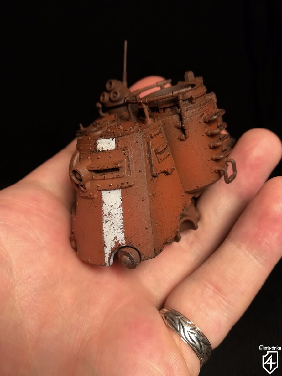 WIPка. Расовый рал8012.