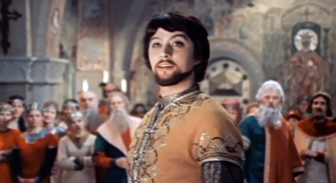 Кадр из кинофильма "Руслан и Людмила", 1972 г., режиссер Александр Птушко, сценарист Александр Птушко, композитор Тихон Хренников (скриншот)