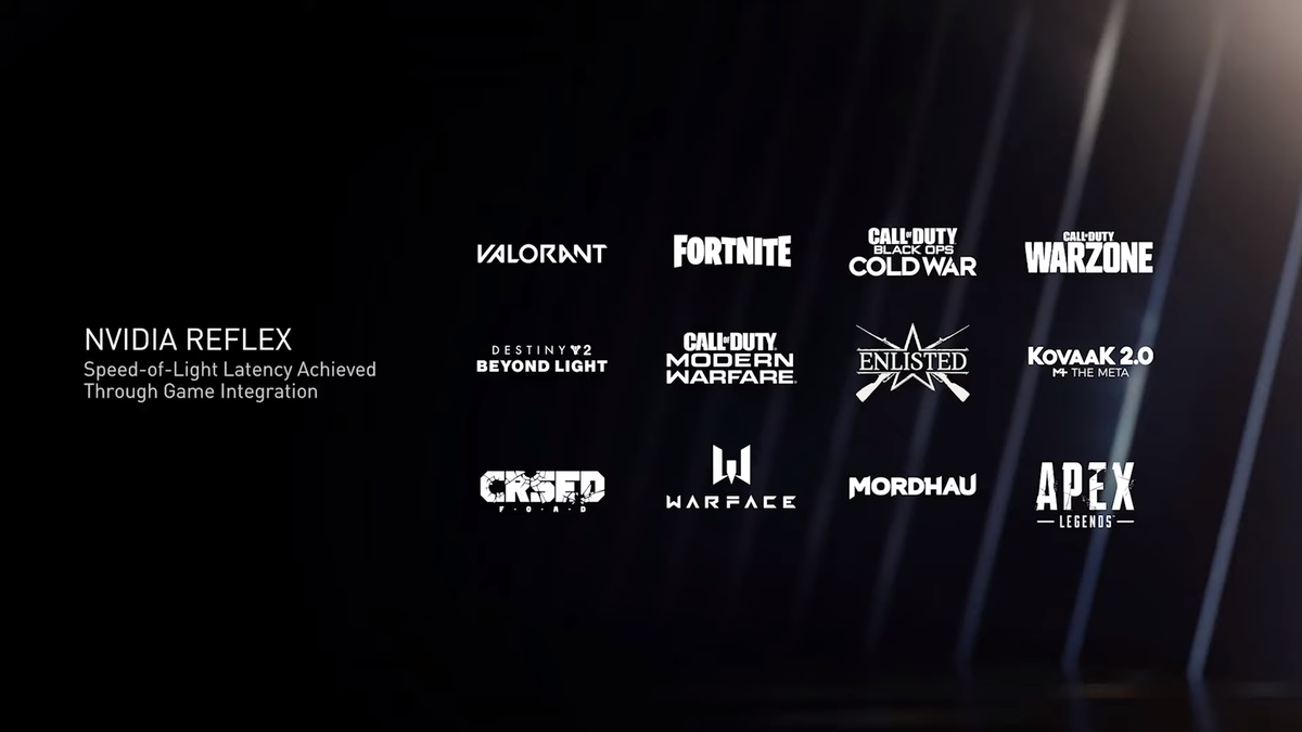 Игры поддерживающие NVIDIA REFLEX