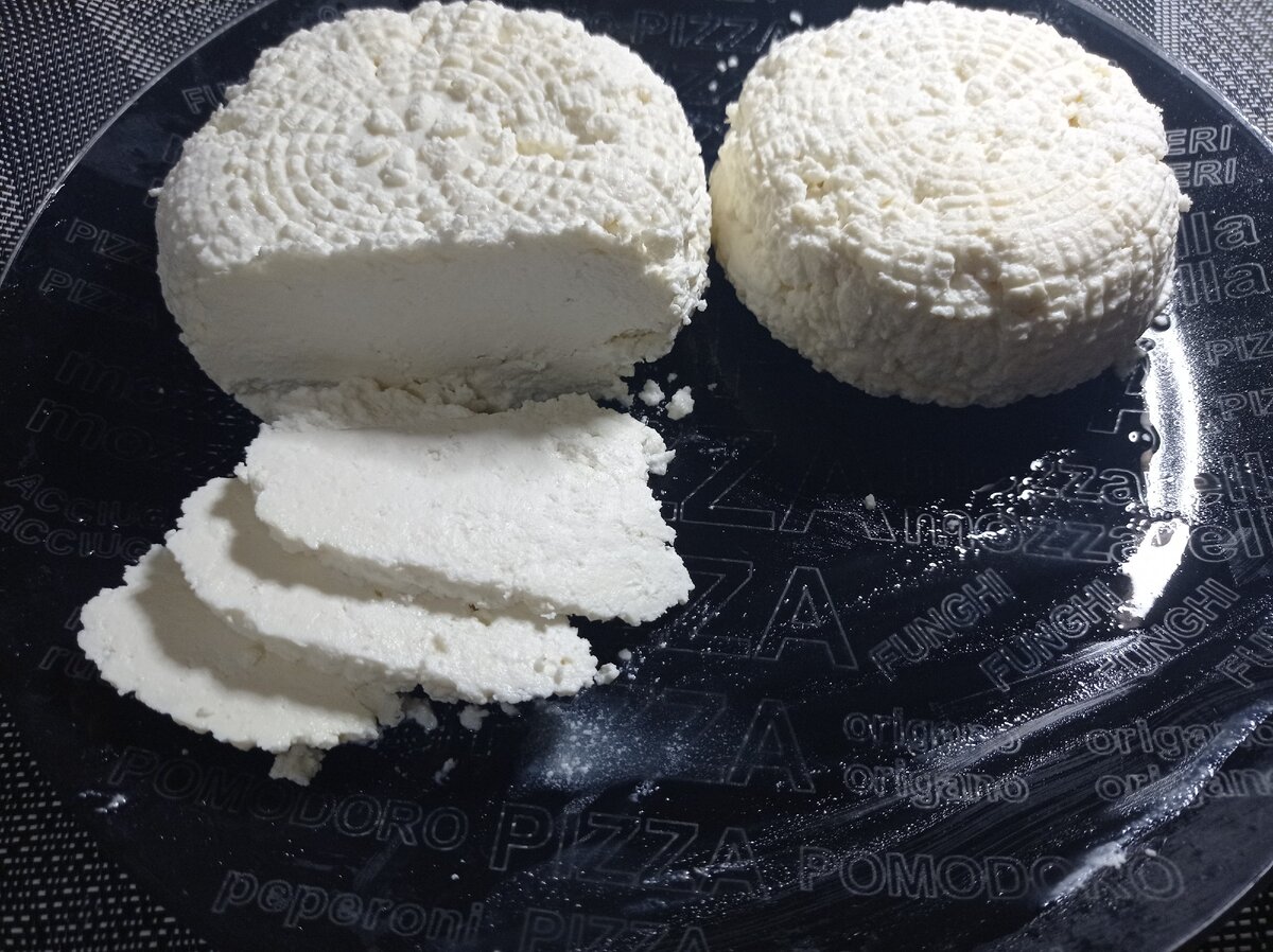 Готовый сыр, фото автора 