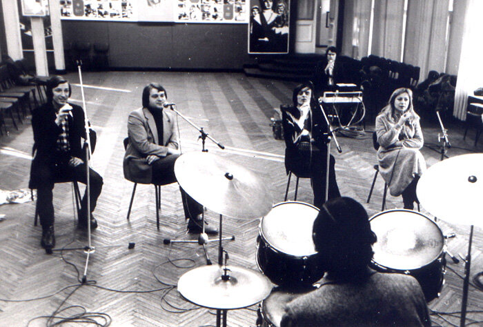 Репетиция в "Пламени"