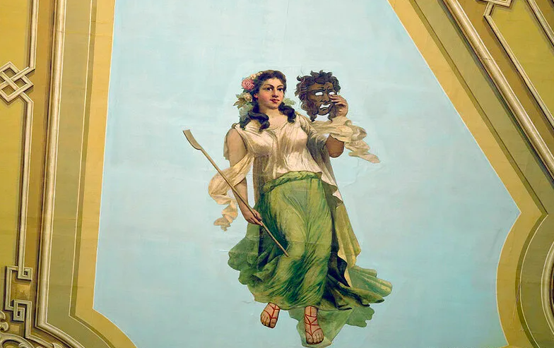Муза Талия. Плафон Большого театра.