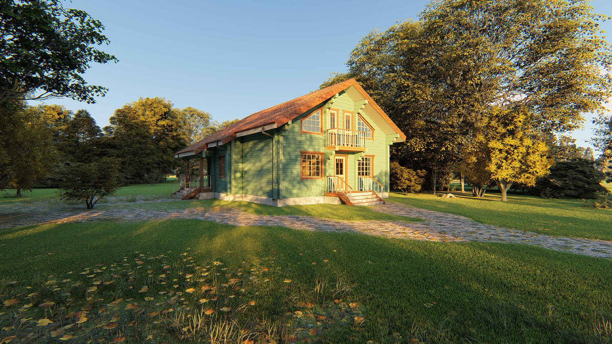 Проект дома Валенсия - sheerwood-dom.ru