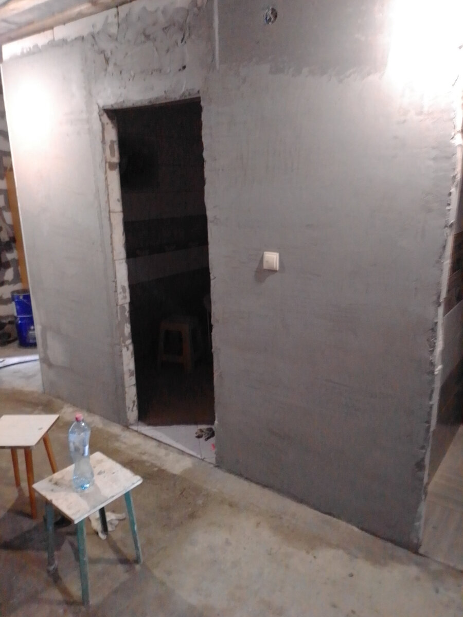 гипсовая штукатурка на пеноблоке