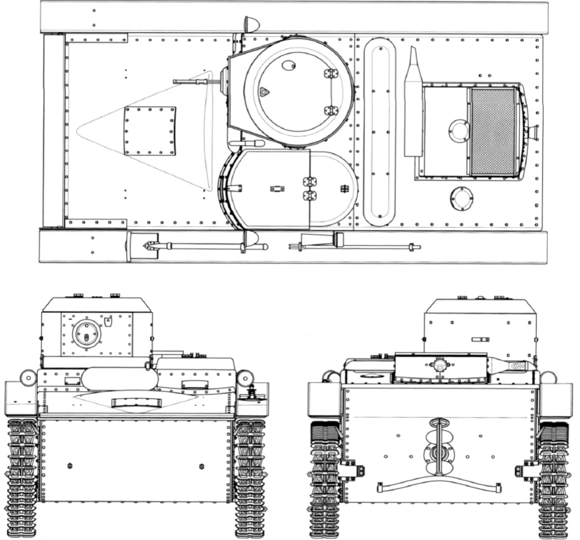 рисунок - Коломиец "Танки-амфибии. Т-37, Т-38, Т-40."