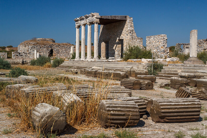 Развалины Милета – родины Аспазии 