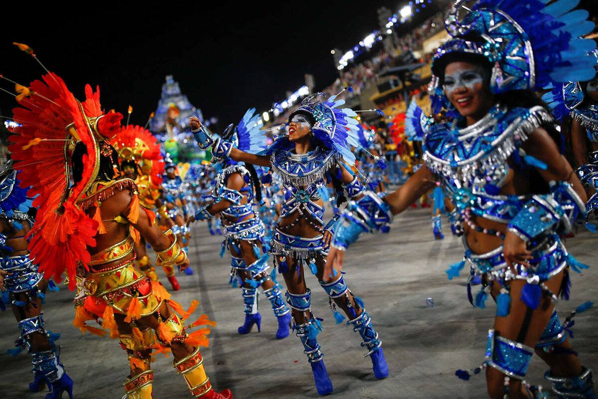 карнавал в бразилии все