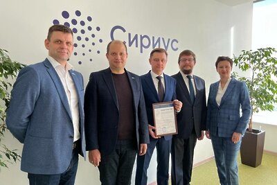    Представители компании ООО «Высокие цифровые технологии» (ВЦТ), дочернего предприятия Страхового Дома ВСК ©Пресс-служба Страхового Дома ВСК