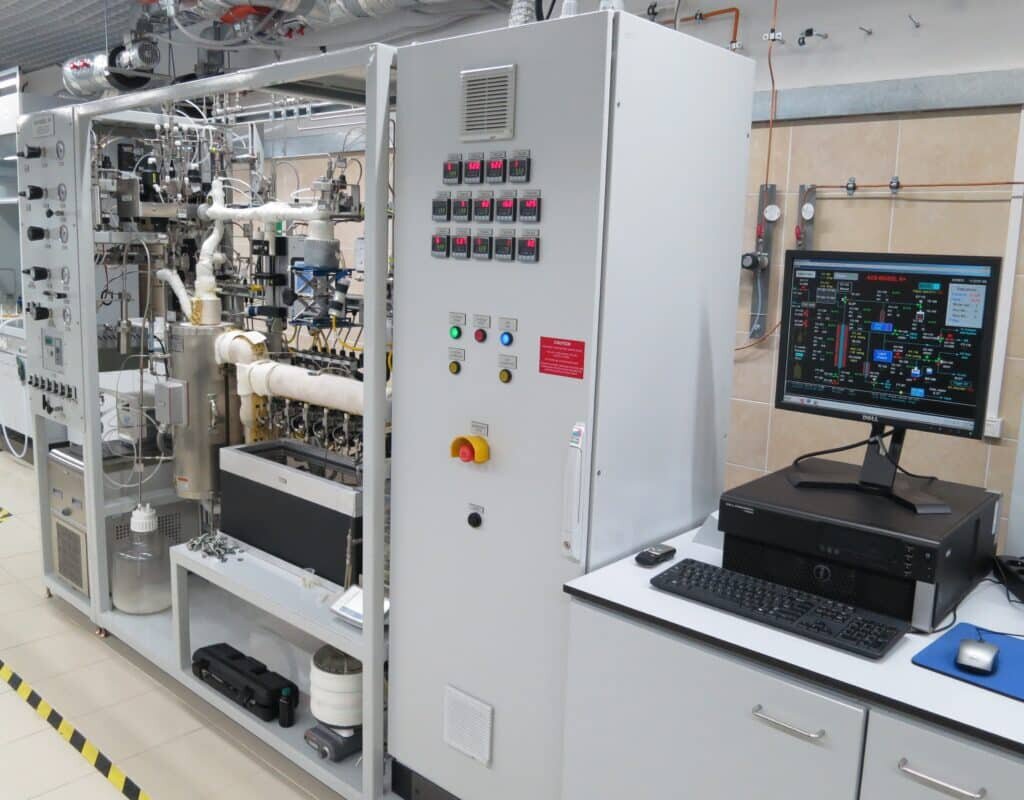    Установка для испытания катализаторов крекинга в псевдоожиженном слое / ©Пресс-служба Пермского Политеха