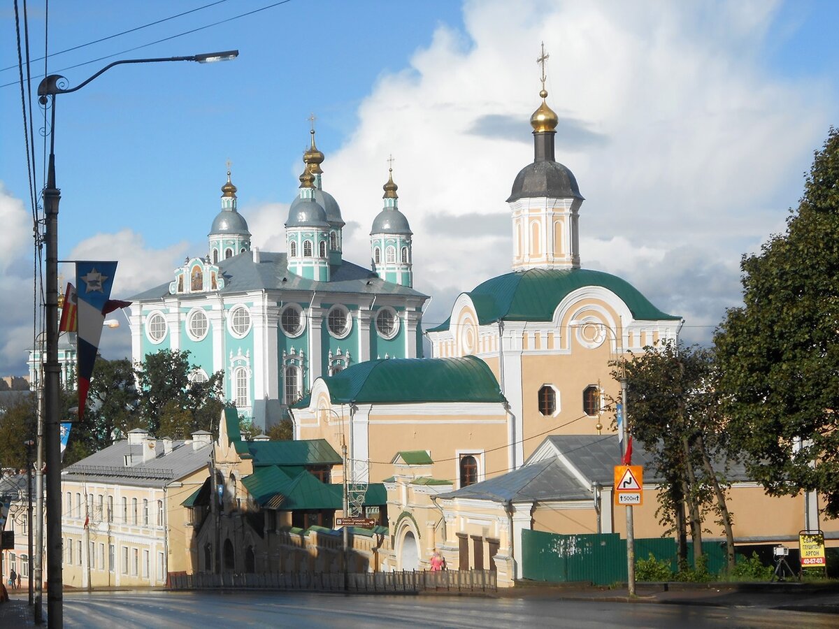 Спасо Преображенский собор Смоленск