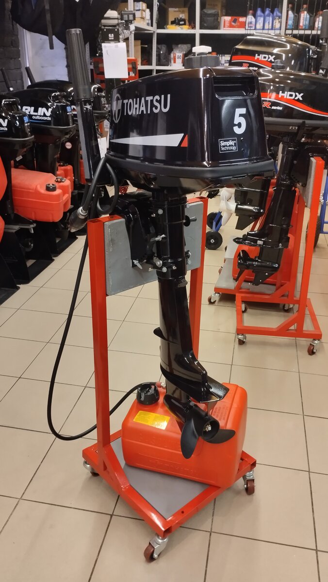 Лодочный мотор Tohatsu M 5 BD S. Общий вид, фото 1