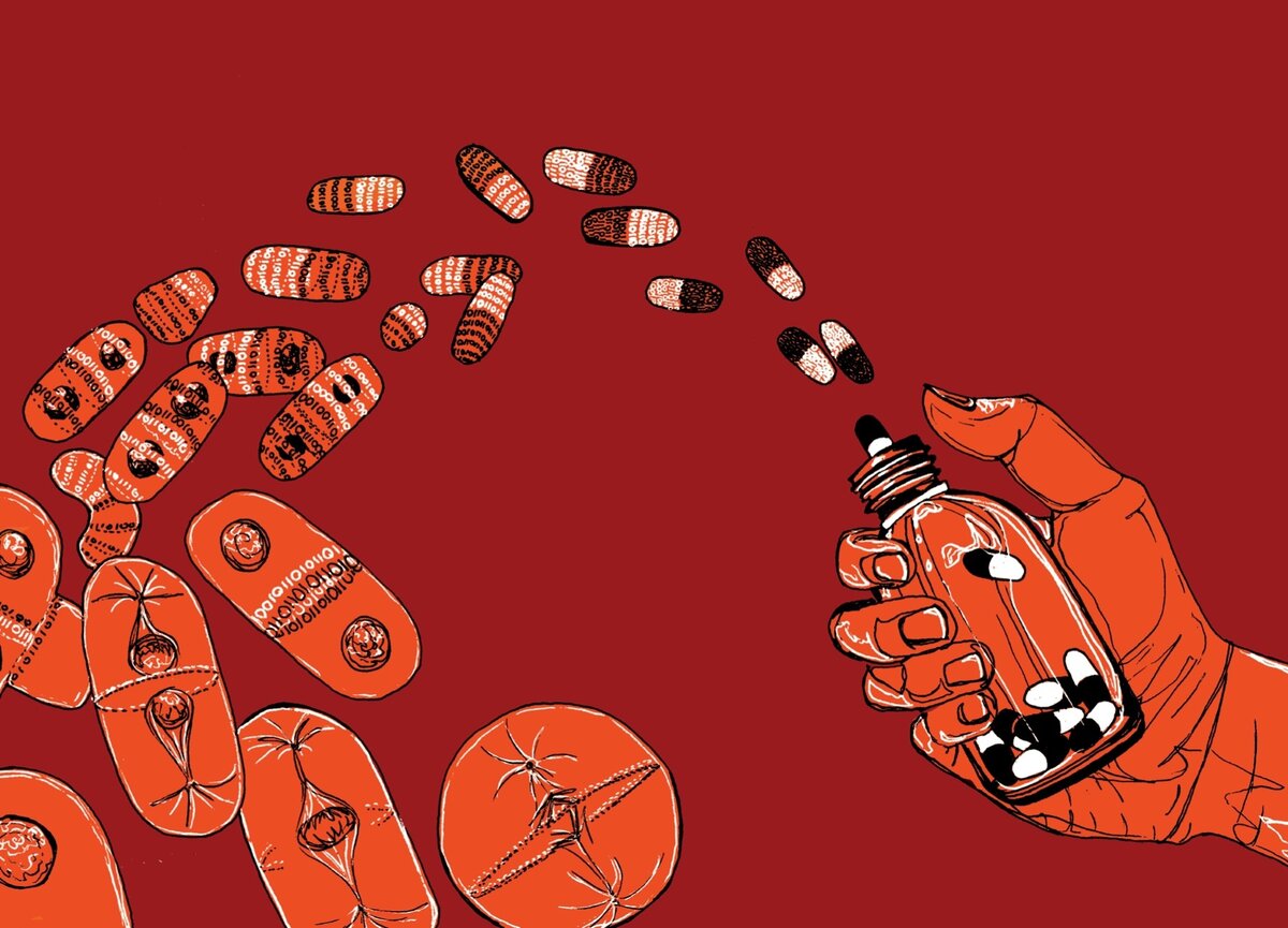 Арт к роману "О дивный новый мир". Изображение: https://vk.com/