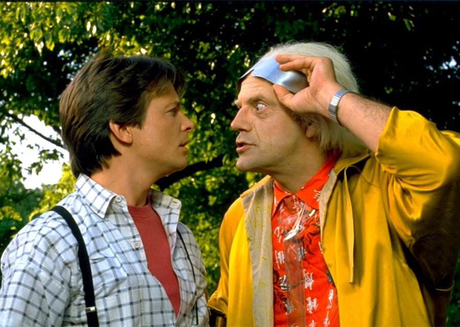 Концовка Назад в будущее 