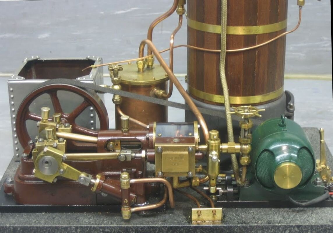 Steam engine making electricity фото 11