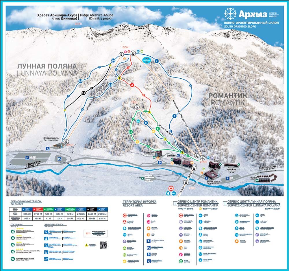 Карта погоды архыз