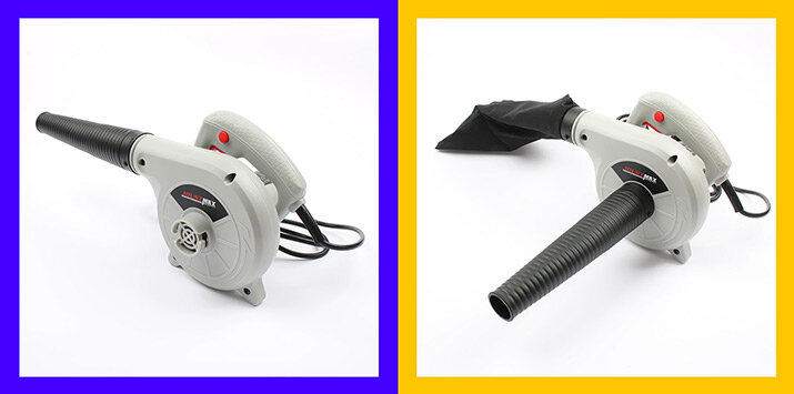 Электрическая воздуходувка с функцией пылесоса