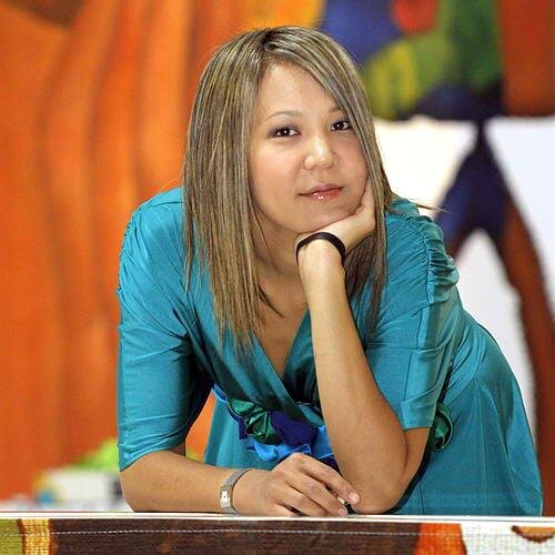 Aкжана Aбдалиева - художница из Алма-Аты, Казахстан