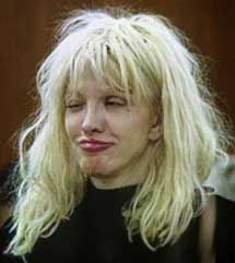 Courtney Love."Обезьянки на выход" - 20 самых редких, смешных и курьезных фотографий знаменитостей.
