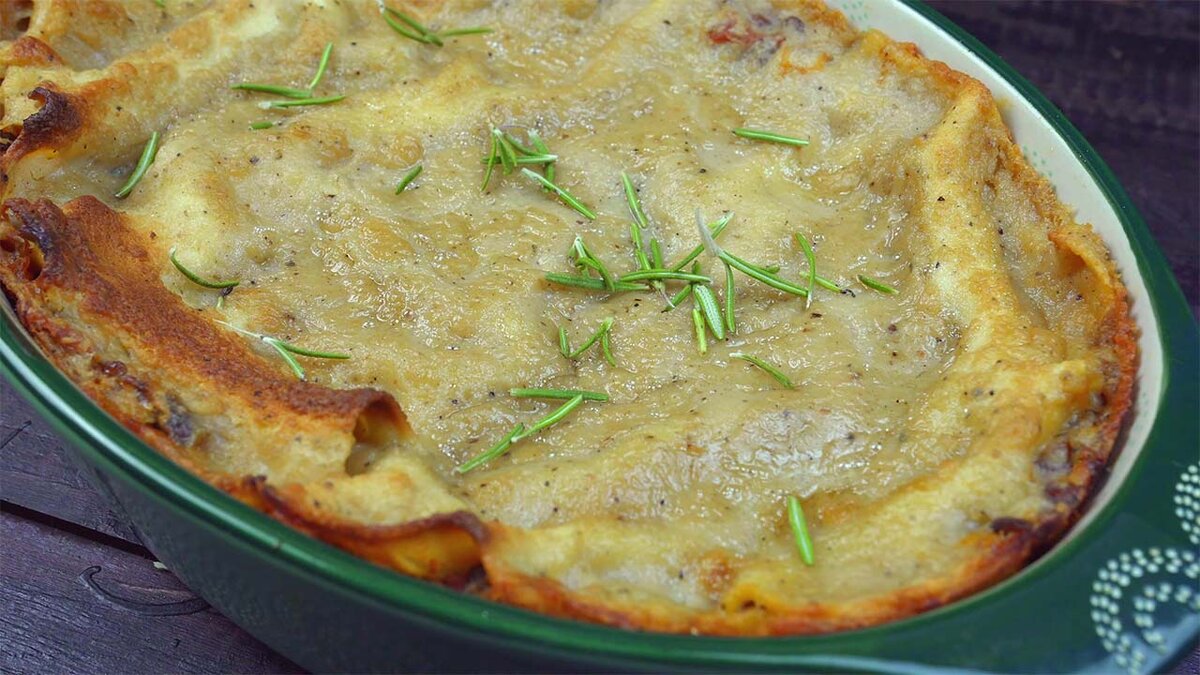 Хотите отведать лазанью во время поста?!