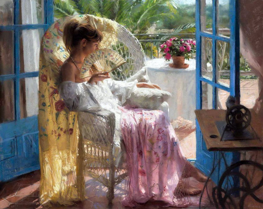 Vicente Romero Redondo"Утро"