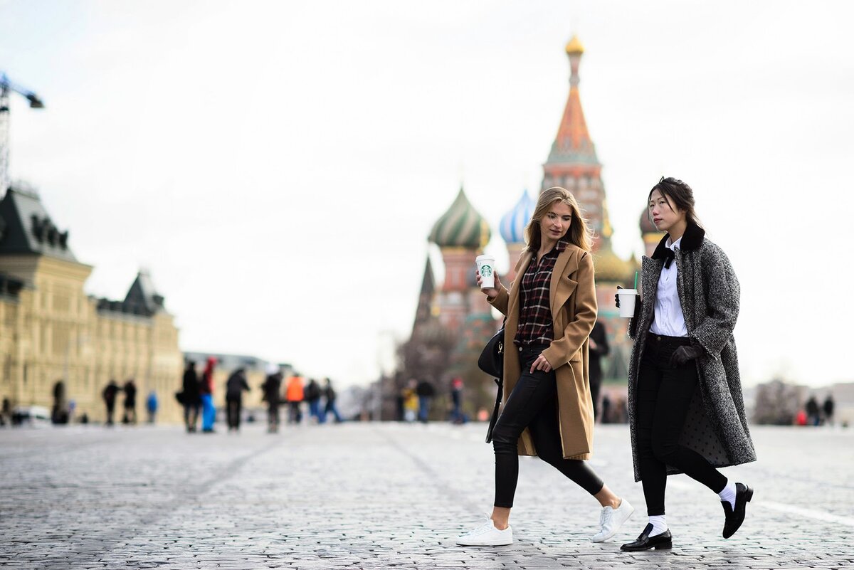 Фото как одеваться в москве