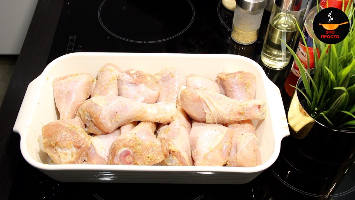 Как приготовить куриные голени с хрустящей корочкой в духовке: рецепт с фото