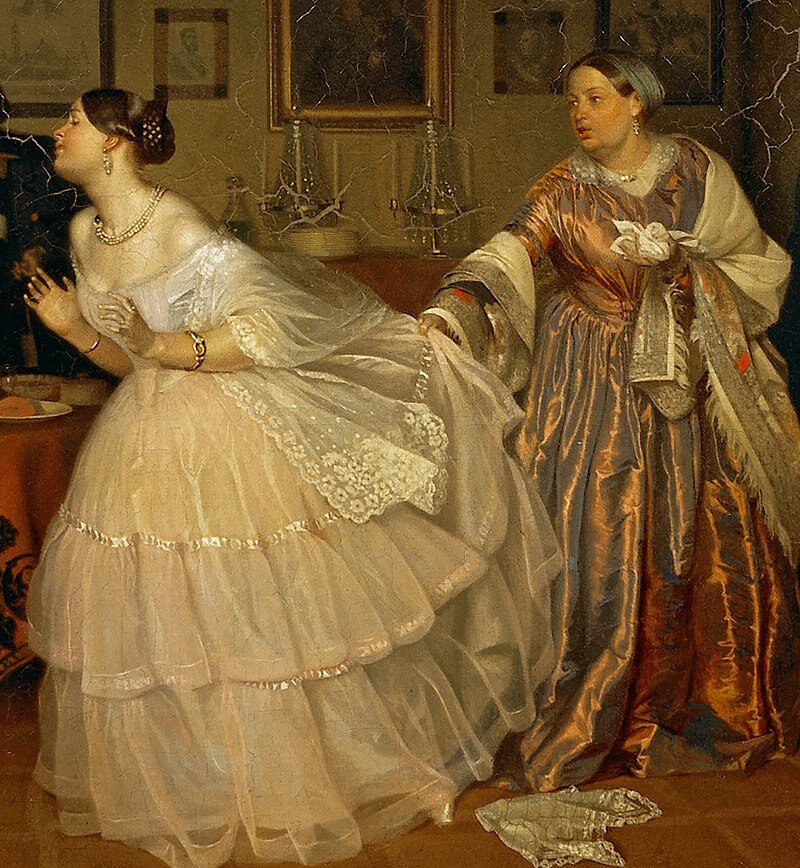  «Сватовство майора», фрагмент