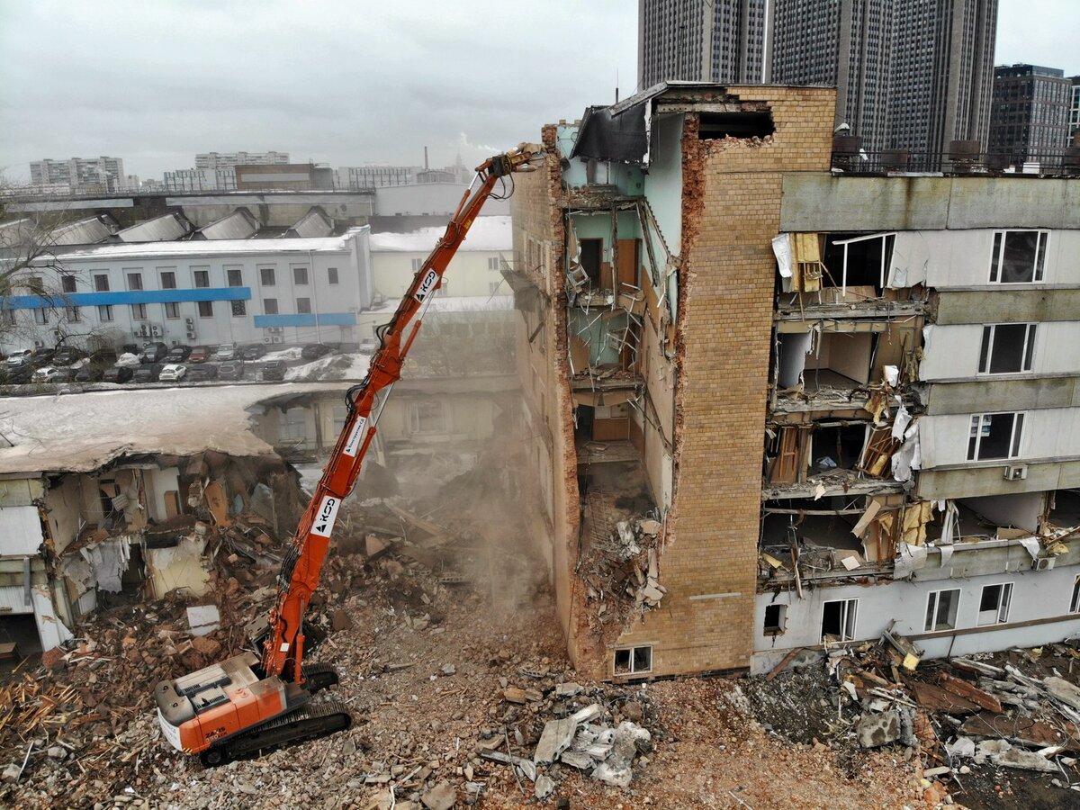 Экскаватор-разрушитель Hitachi ZX350LCK 3 Demolition (ООО "Конструктив-СД")