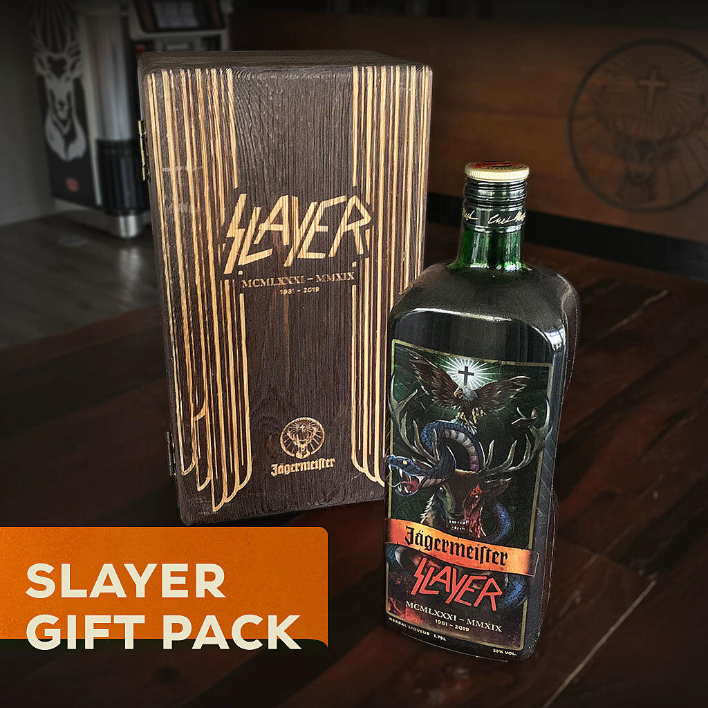 Slayer и Jagermeister. 