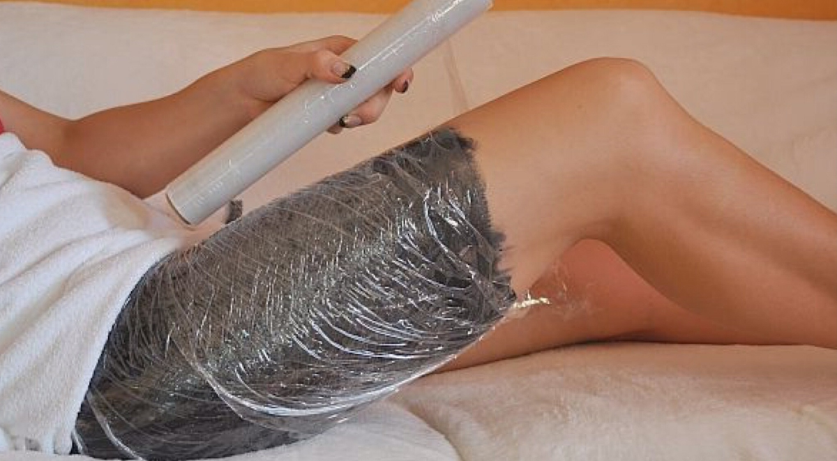 Обертывание с глиной и корицей