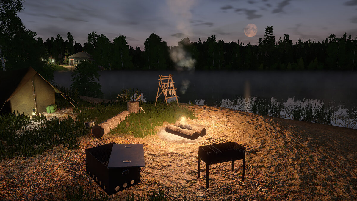 Изображения из игры «Русская рыбалка 4»