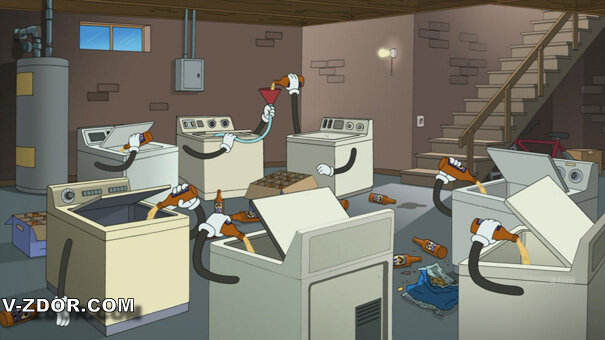  Хорошая реклама может заставить пить пиво даже стиральную машину. 