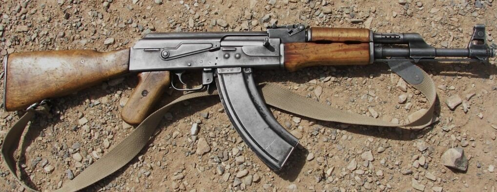 Автомат Калашникова.  Фото из открытых источников.