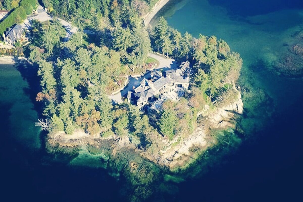 Mille Fleurs (вид с квадрокоптера)