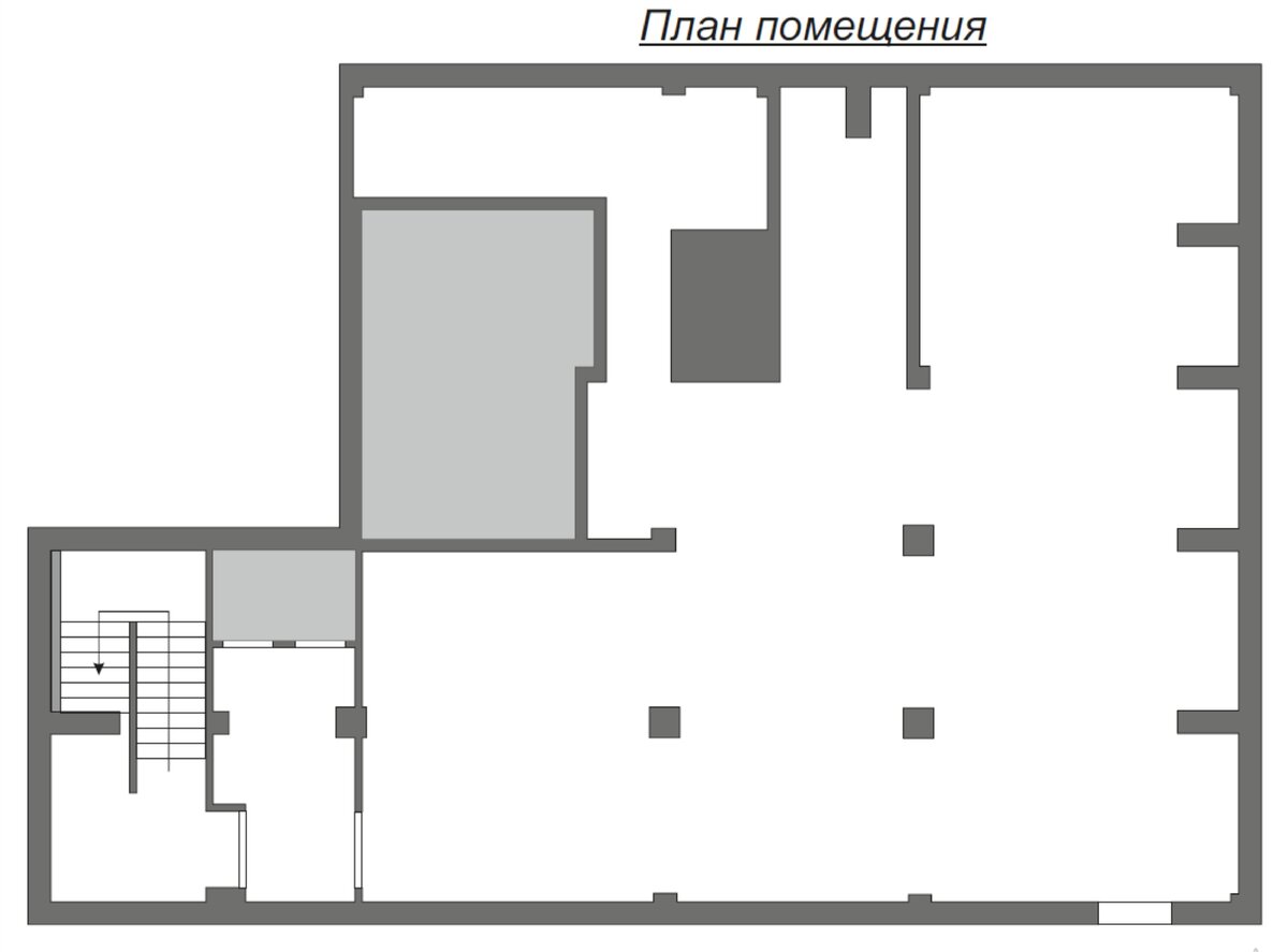 Мастер план помещения