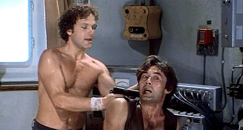 Николай Еременко и Талгат Нигматулин в фильме «Пираты ХХ века»