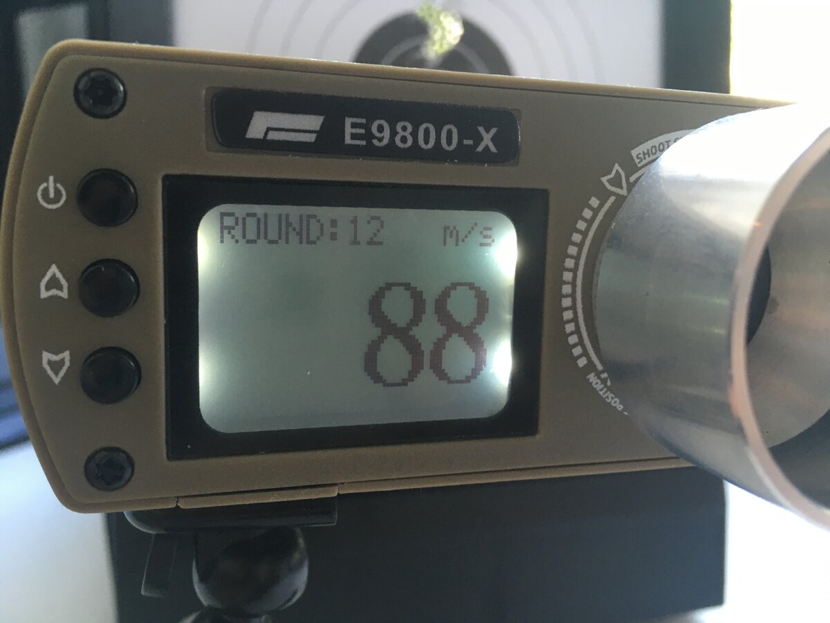 Замеры хронографом