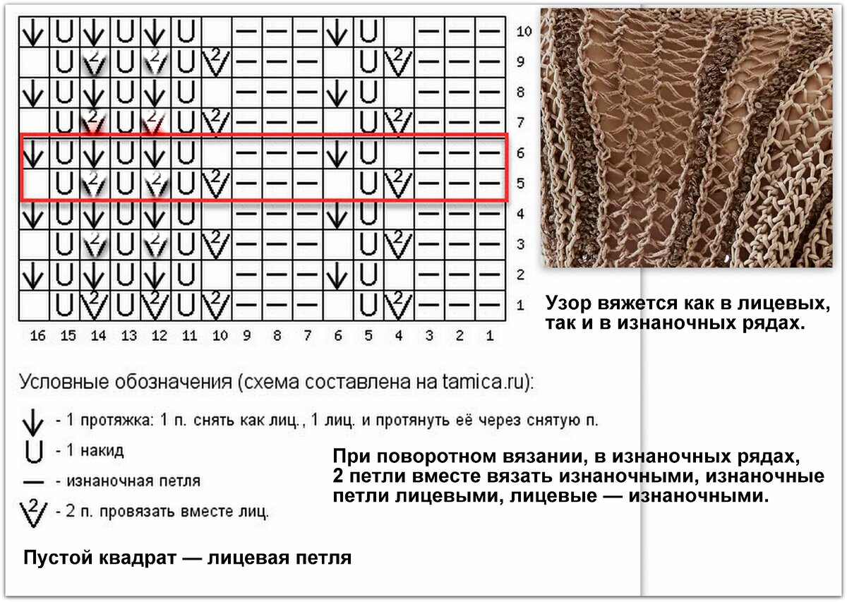 Узор кучинелли спицами схема